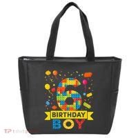 6 Year Old Building Blocks 6th Birthday Tote Bag thumb 0