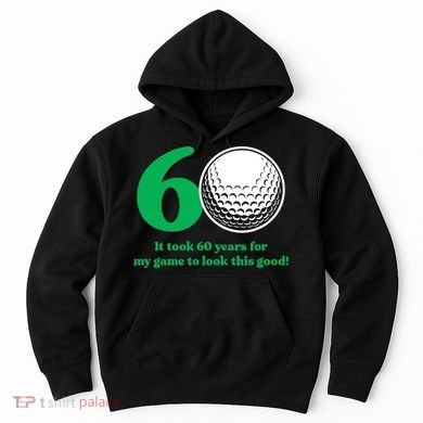 60 Year Old Golfer: Golfing Golf 60th Birthday Hoodie