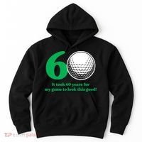 60 Year Old Golfer: Golfing Golf 60th Birthday Hoodie thumb 0