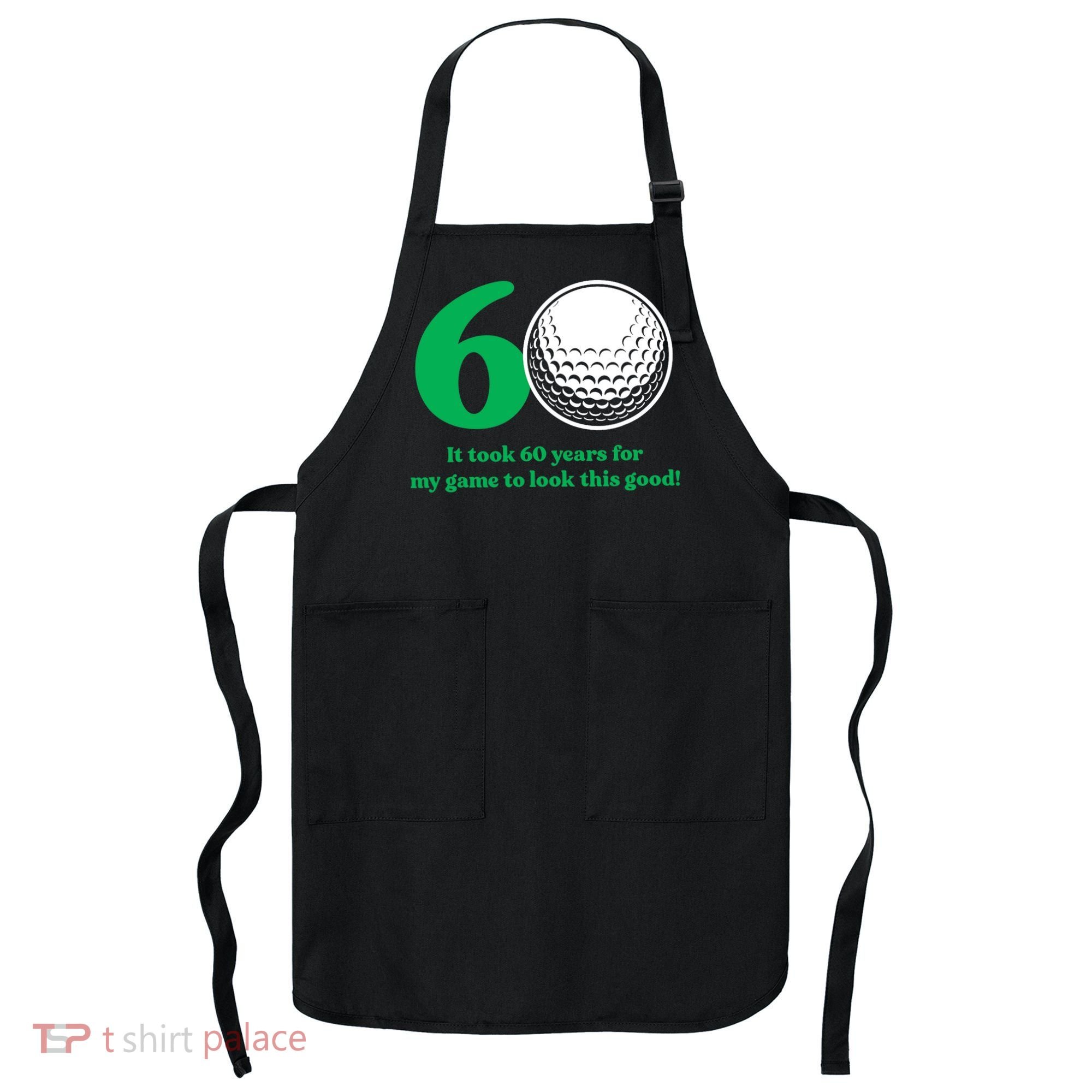 60 Year Old Golfer: Golfing Golf 60th Birthday Apron