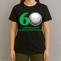 60 Year Old Golfer: Golfing Golf 60th Birthday T-Shirt thumb 4
