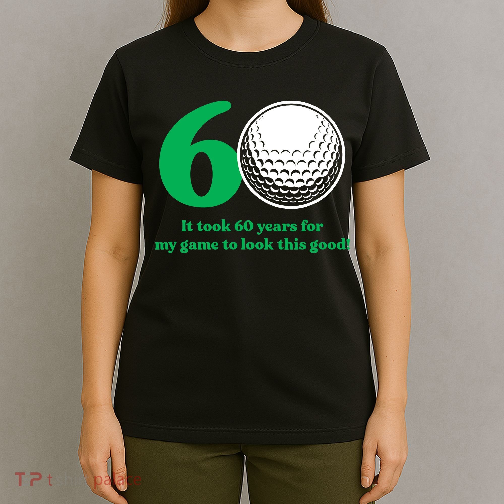 60 Year Old Golfer: Golfing Golf 60th Birthday T-Shirt