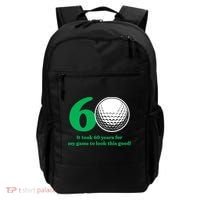 60 Year Old Golfer: Golfing Golf 60th Birthday Backpack thumb 0