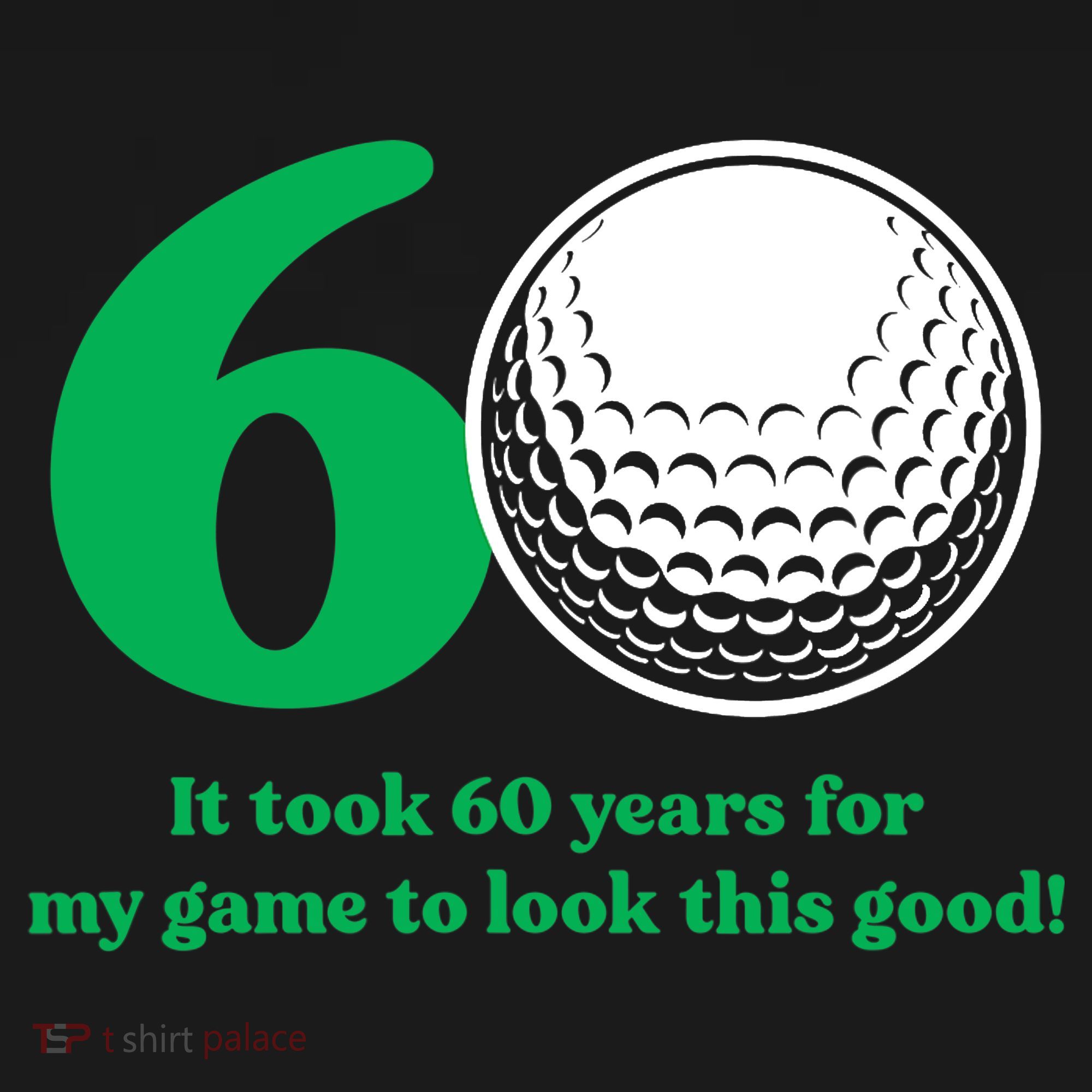 60 Year Old Golfer: Golfing Golf 60th Birthday Coaster