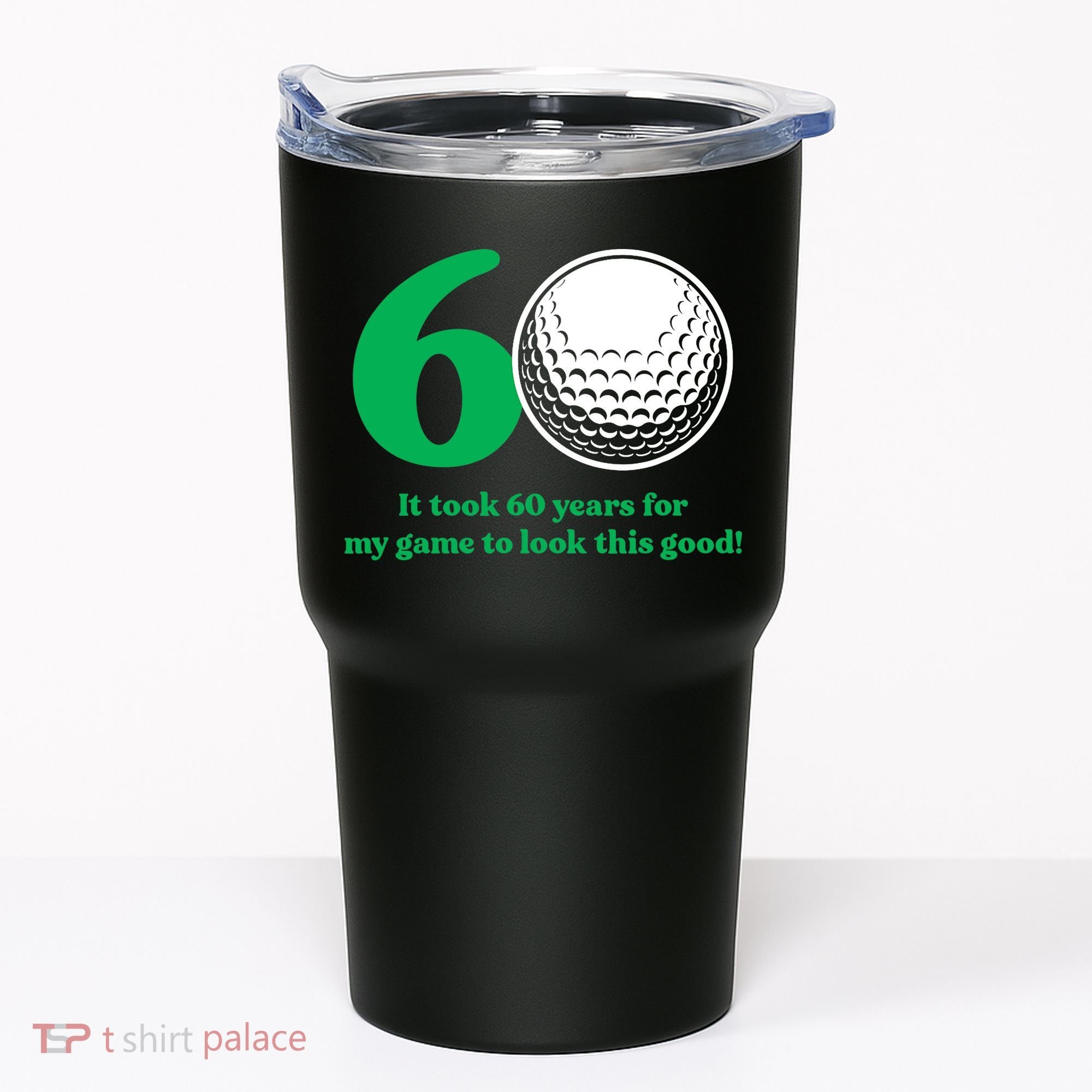 60 Year Old Golfer: Golfing Golf 60th Birthday Tumbler