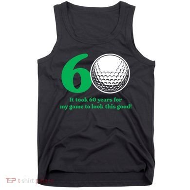 60 Year Old Golfer: Golfing Golf 60th Birthday Tank Top