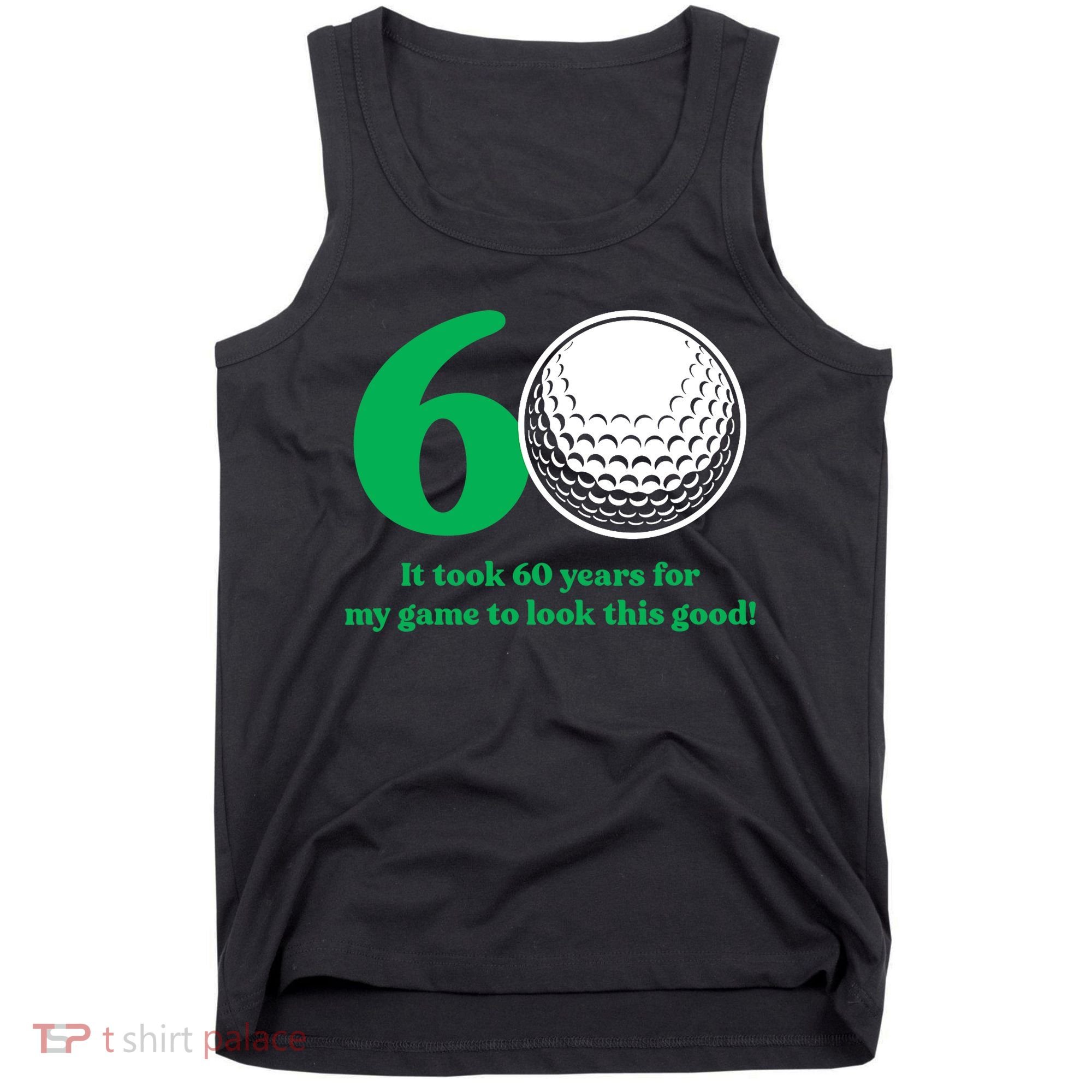 60 Year Old Golfer: Golfing Golf 60th Birthday Tank Top