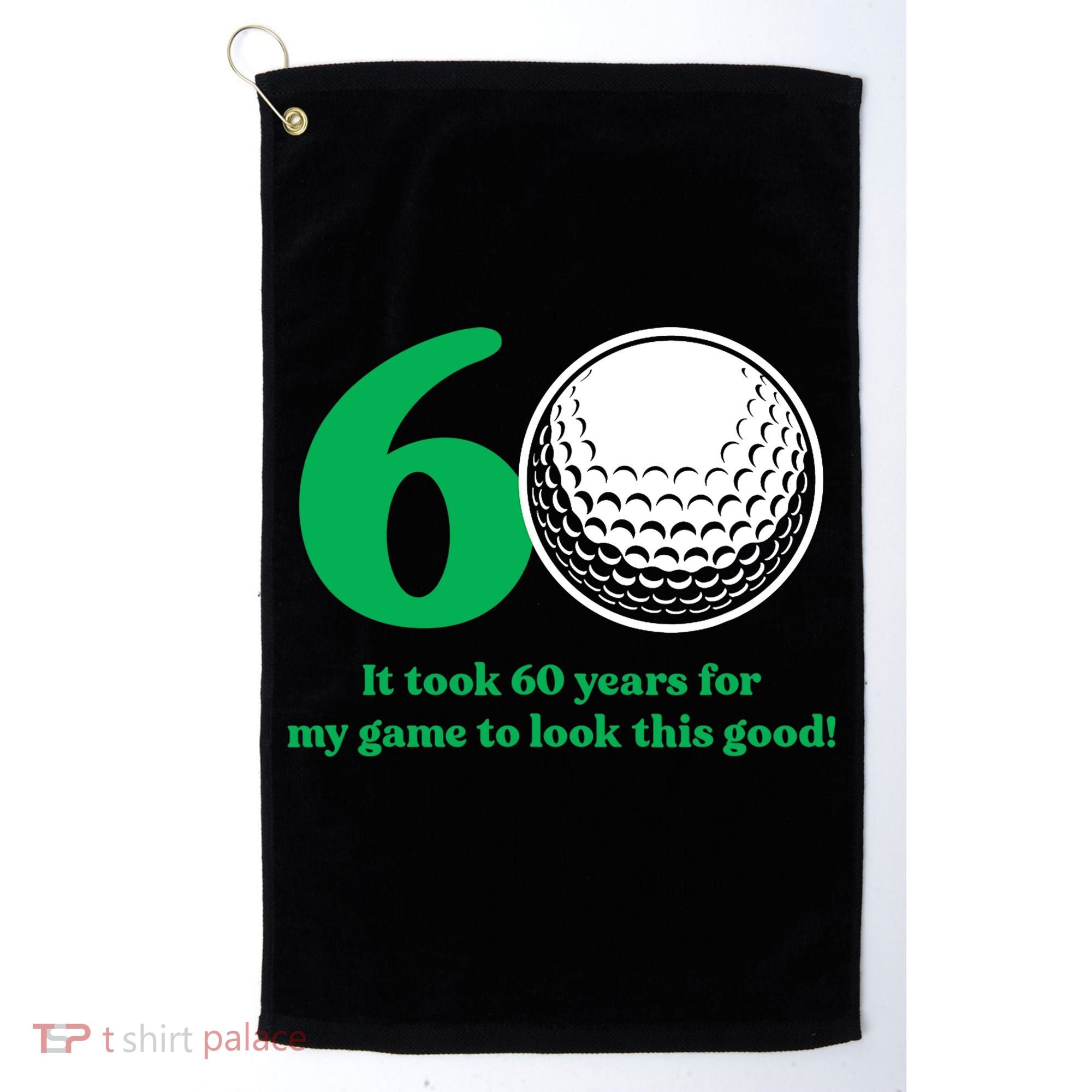 60 Year Old Golfer: Golfing Golf 60th Birthday Golf Towel