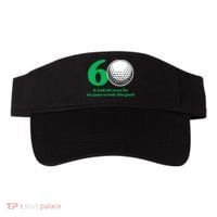 60 Year Old Golfer: Golfing Golf 60th Birthday Visor thumb 0