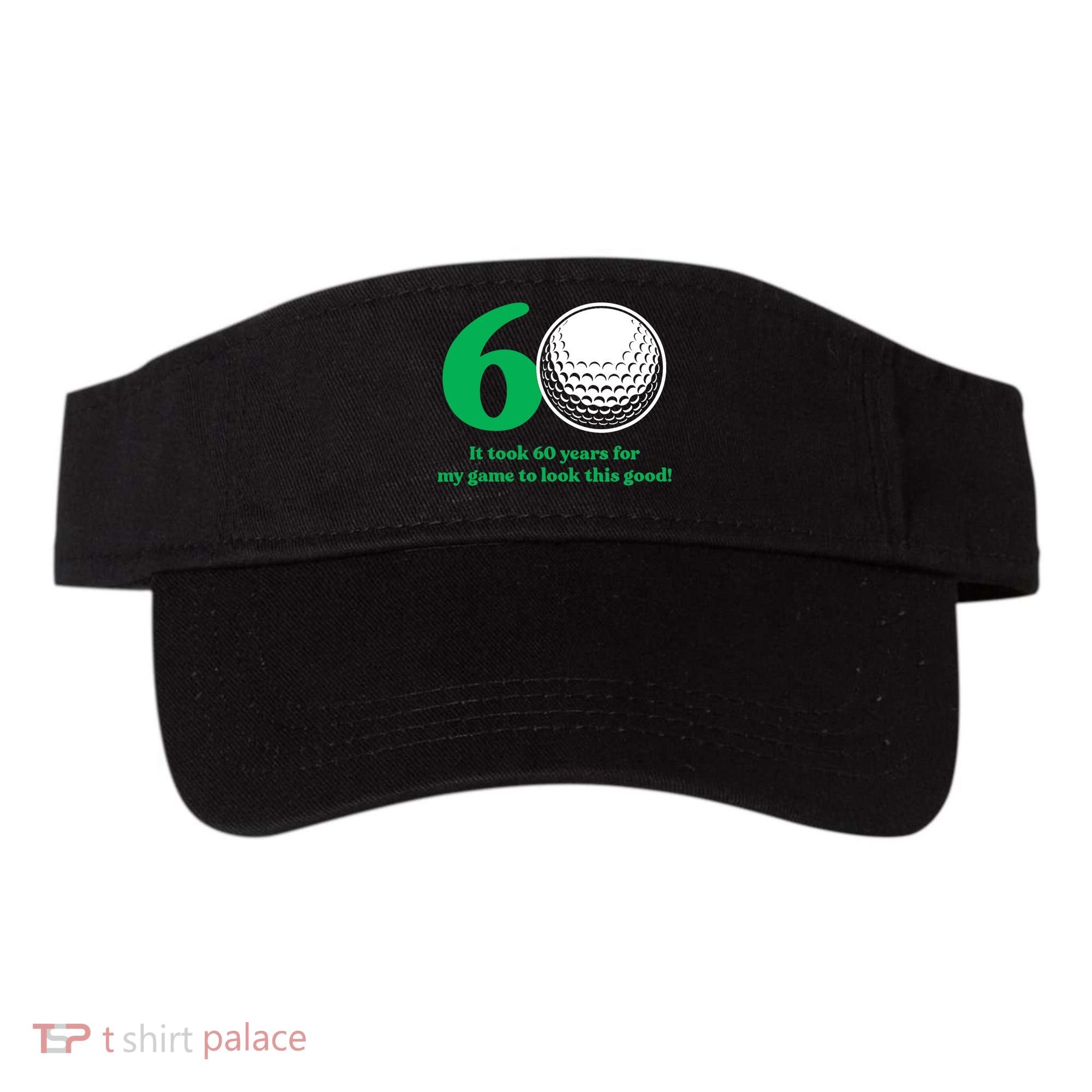 60 Year Old Golfer: Golfing Golf 60th Birthday Visor