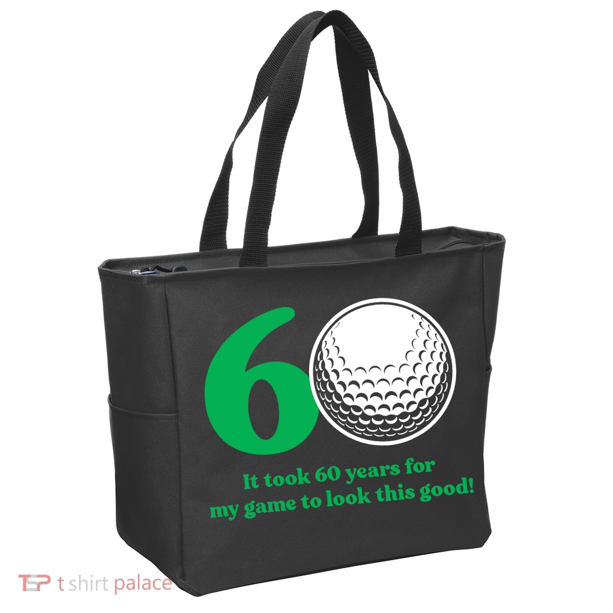 60 Year Old Golfer: Golfing Golf 60th Birthday Tote Bag