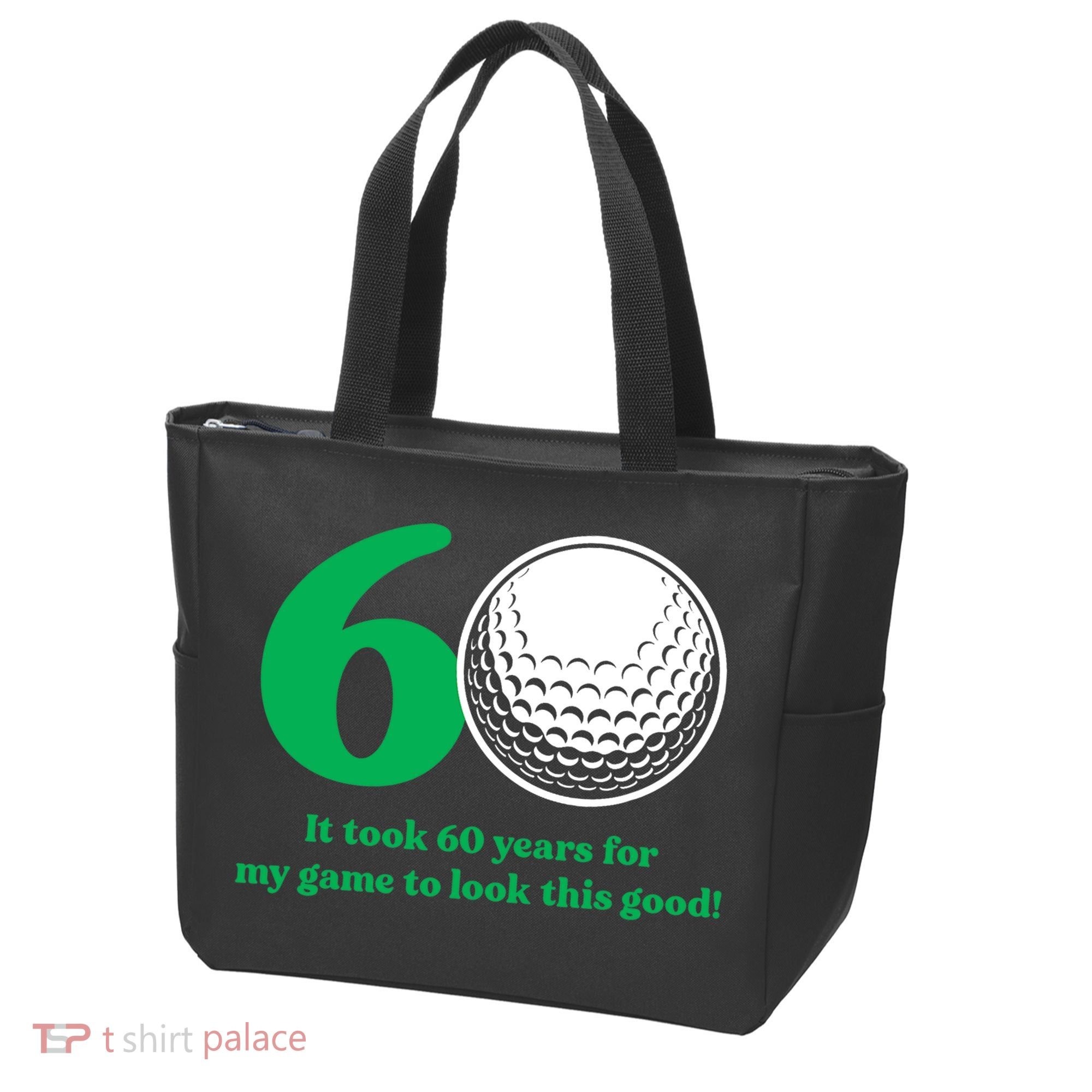 60 Year Old Golfer: Golfing Golf 60th Birthday Tote Bag