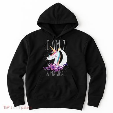 7 Years Old Unicorn Hoodie