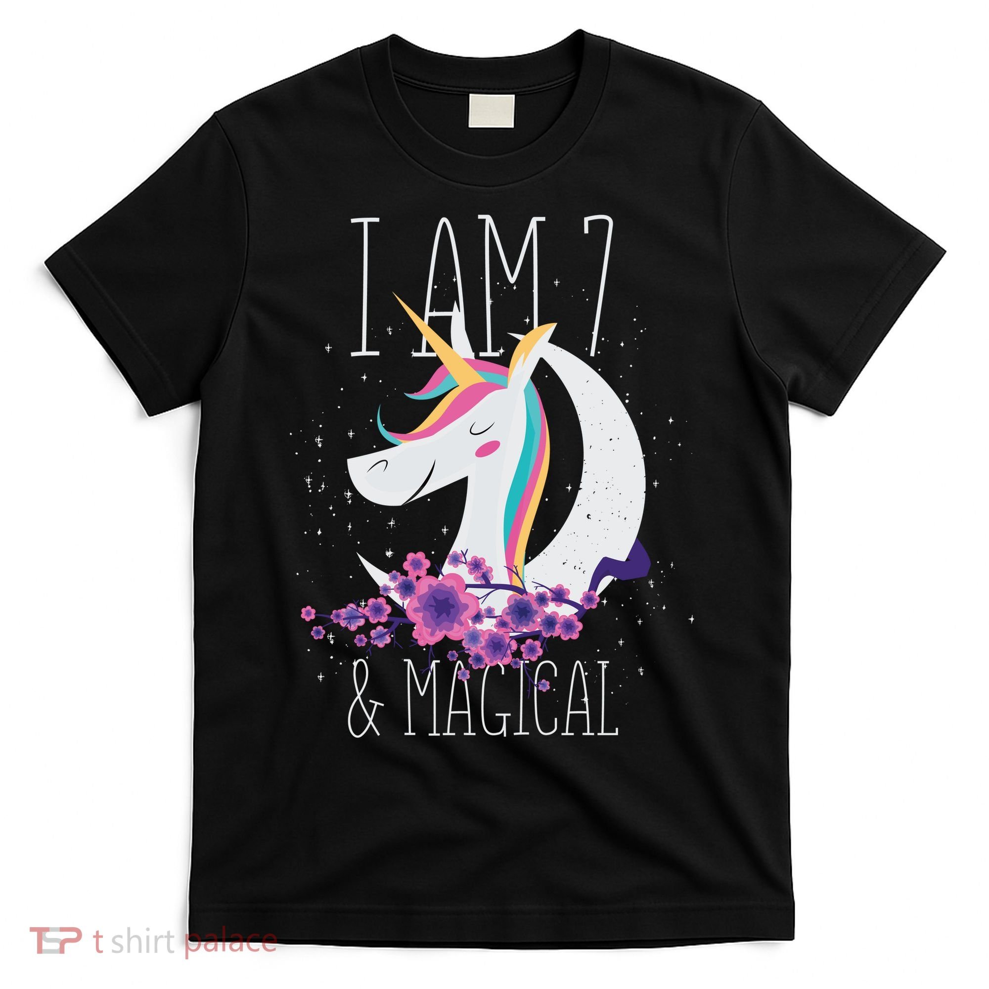 7 Years Old Unicorn T-Shirt