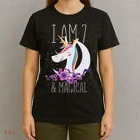 7 Years Old Unicorn T-Shirt thumb 4