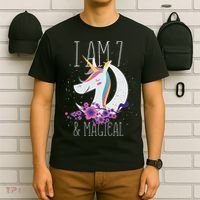 7 Years Old Unicorn T-Shirt thumb 6