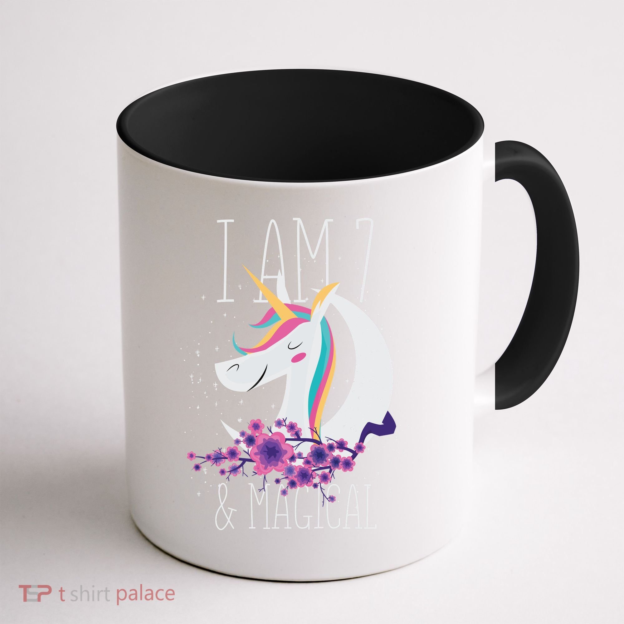 7 Years Old Unicorn Coffee Mug