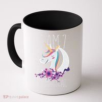7 Years Old Unicorn Coffee Mug thumb 0