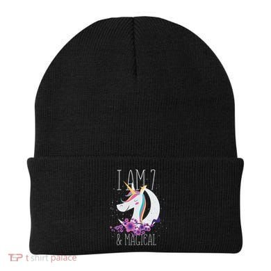 7 Years Old Unicorn Beanie