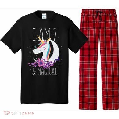 7 Years Old Unicorn Pajama Set
