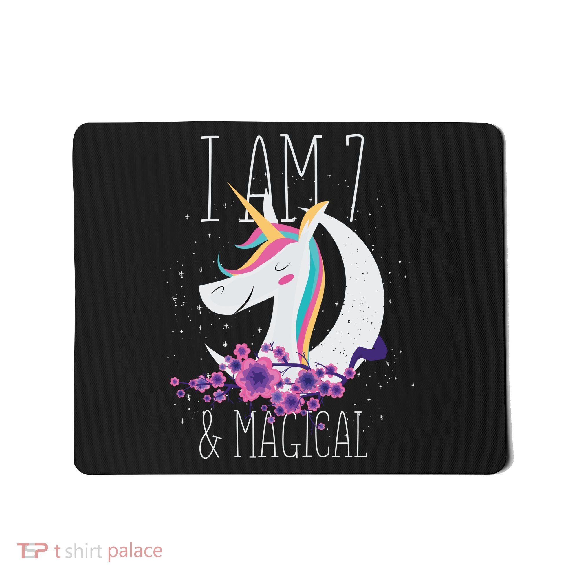 7 Years Old Unicorn Mousepad
