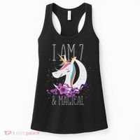 7 Years Old Unicorn Women's Tank Top thumb 0