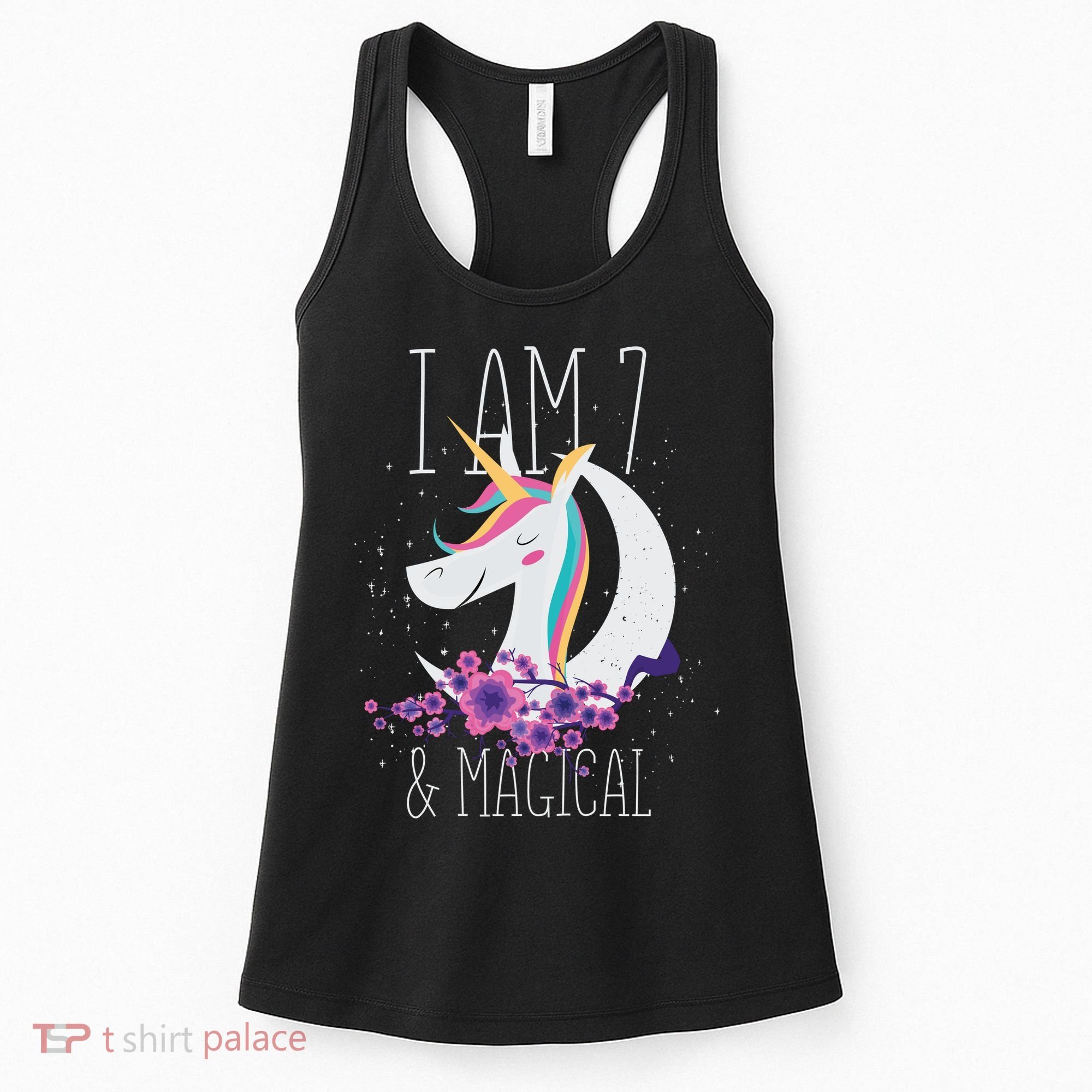 7 Years Old Unicorn Women's Tank Top