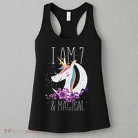 7 Years Old Unicorn Women's Tank Top thumb 3