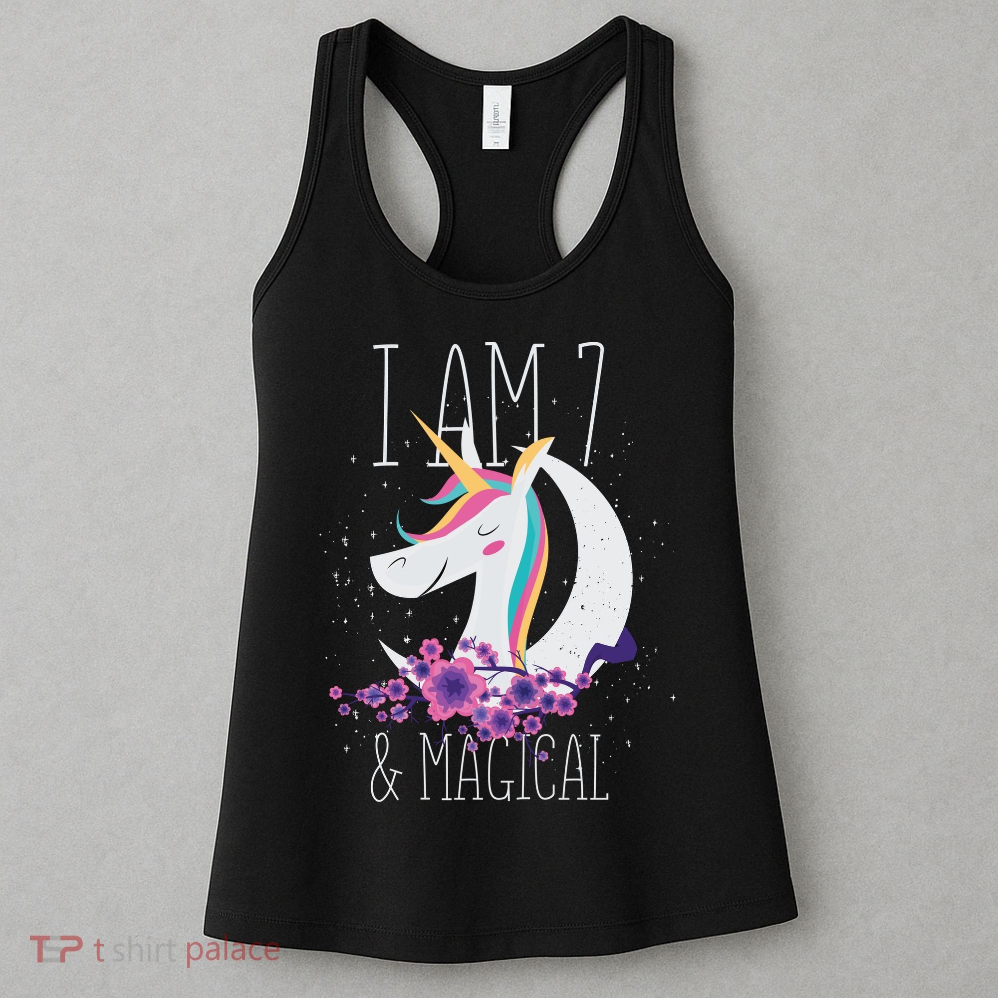7 Years Old Unicorn Women's Tank Top