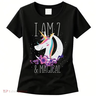 7 Years Old Unicorn Women's T-Shirt