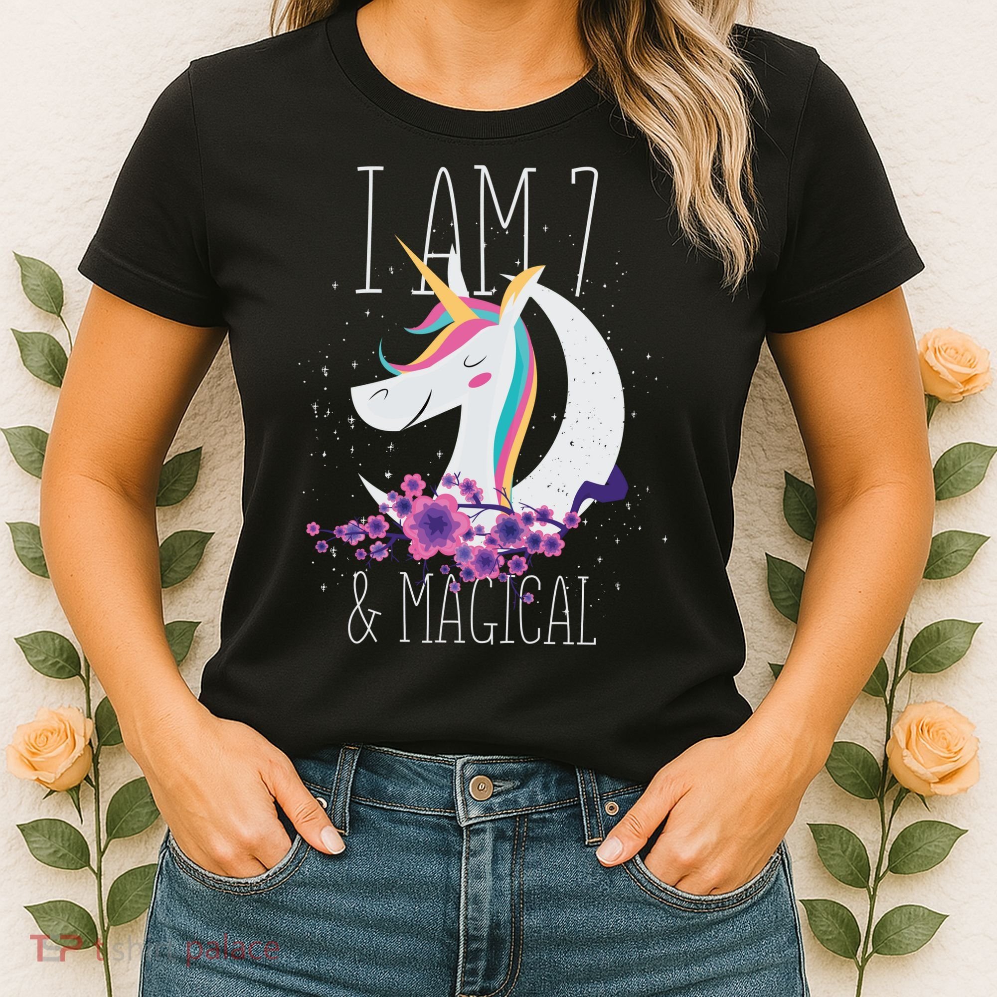 7 Years Old Unicorn Women's T-Shirt