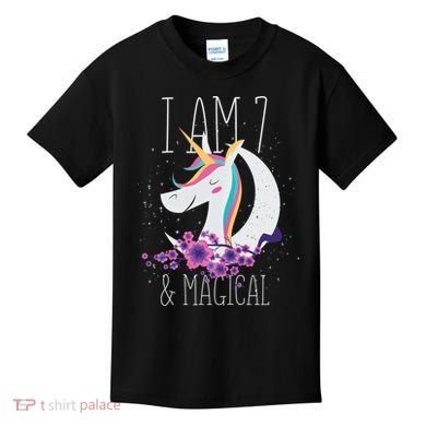 7 Years Old Unicorn Kids T-Shirt