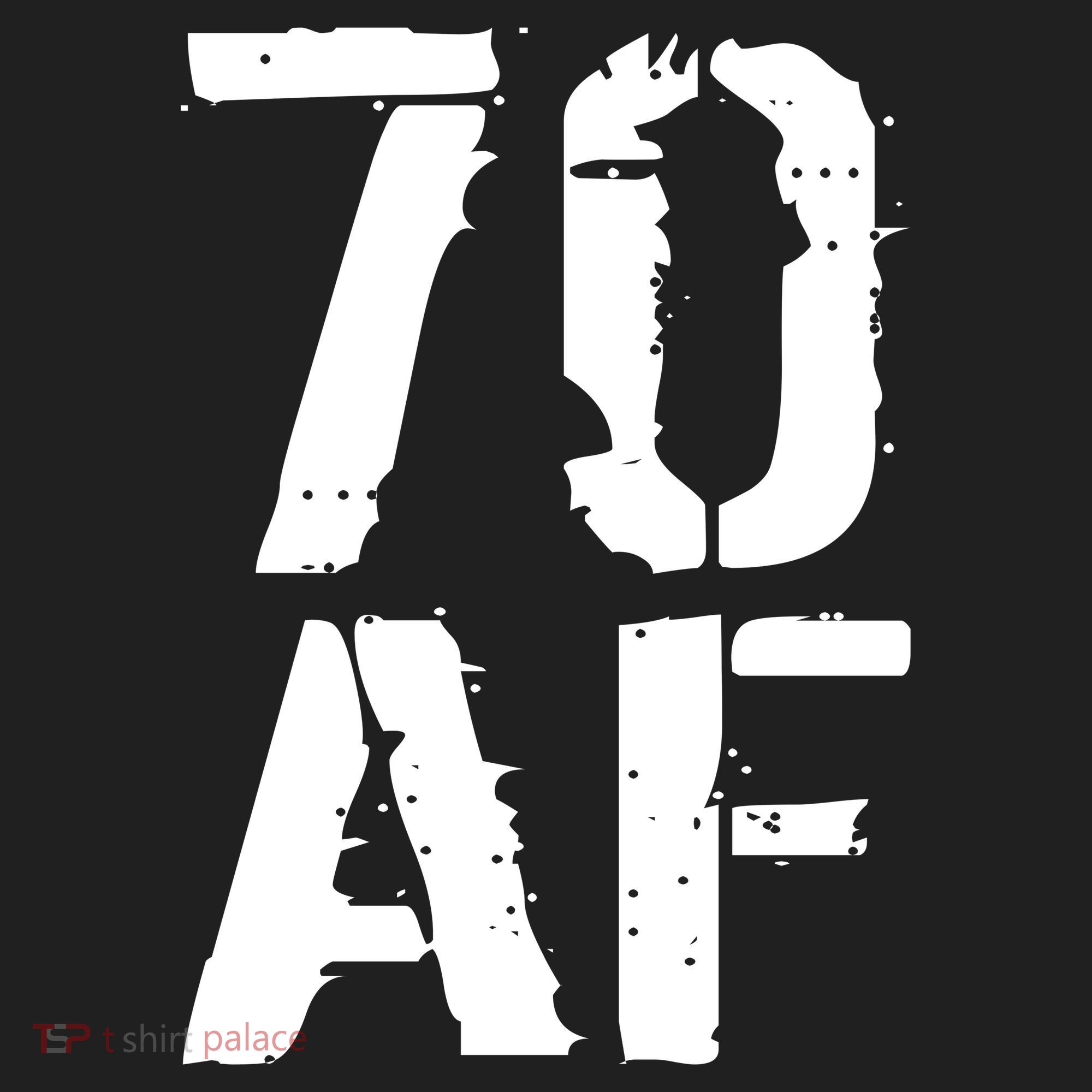 70 AF 70th Birthday Women's Sweatshirt