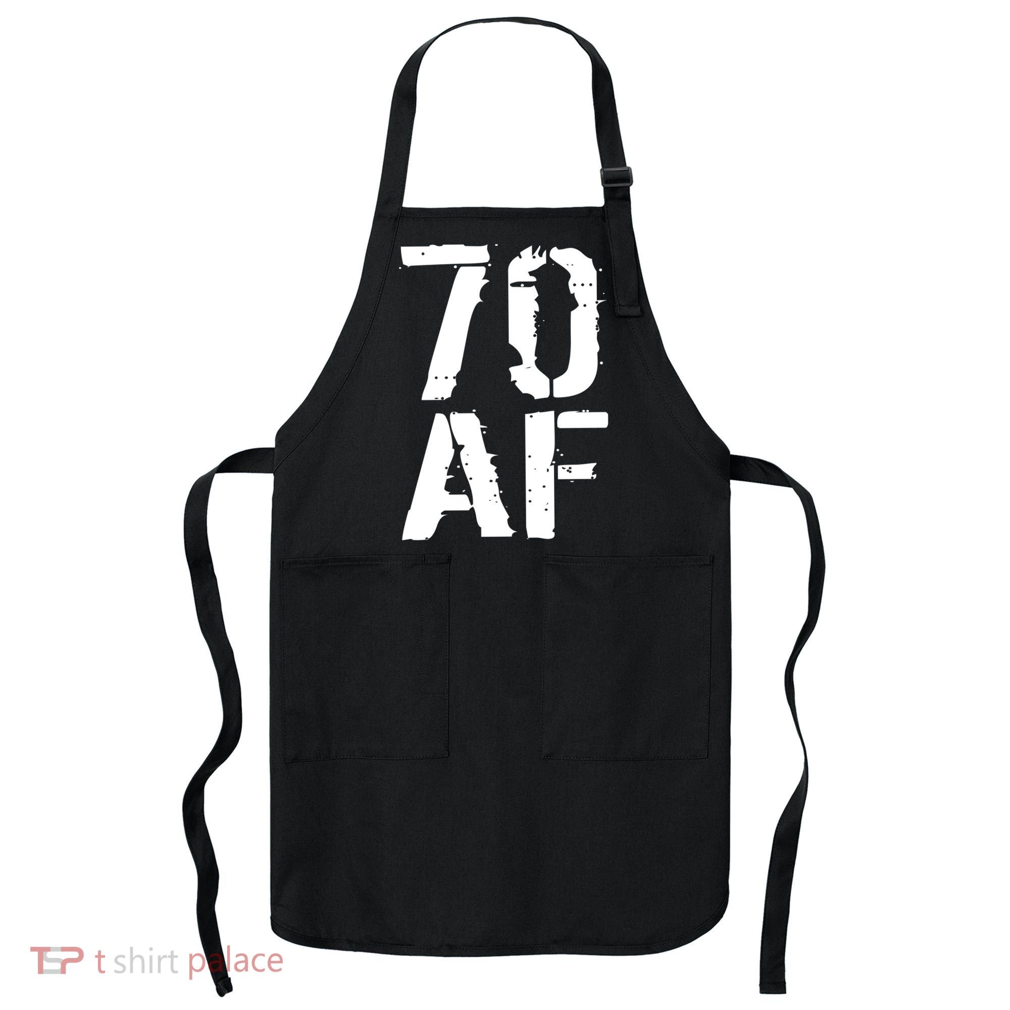 70 AF 70th Birthday Apron