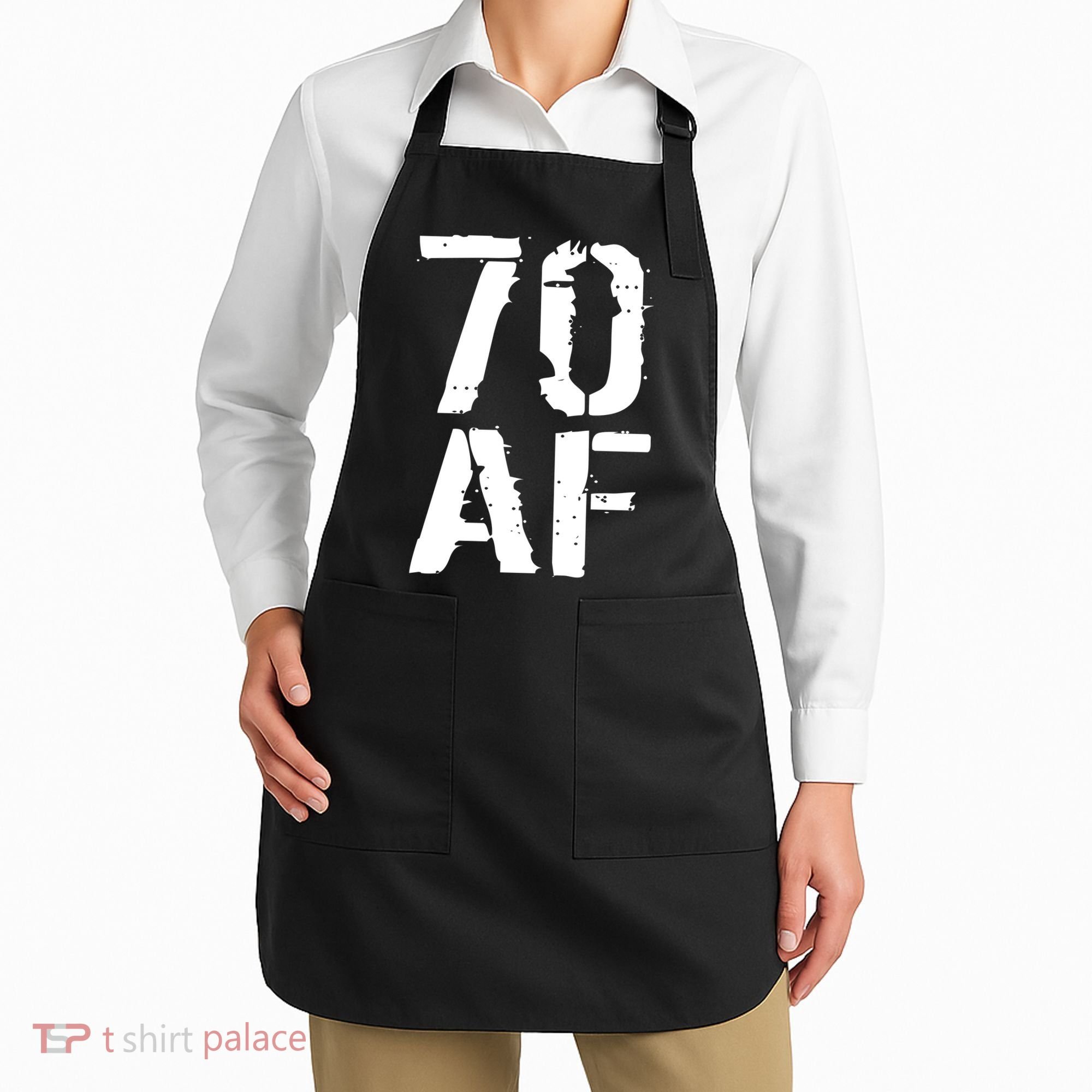 70 AF 70th Birthday Apron