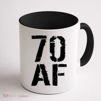 70 AF 70th Birthday Coffee Mug thumb 1