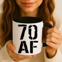 70 AF 70th Birthday Coffee Mug thumb 3