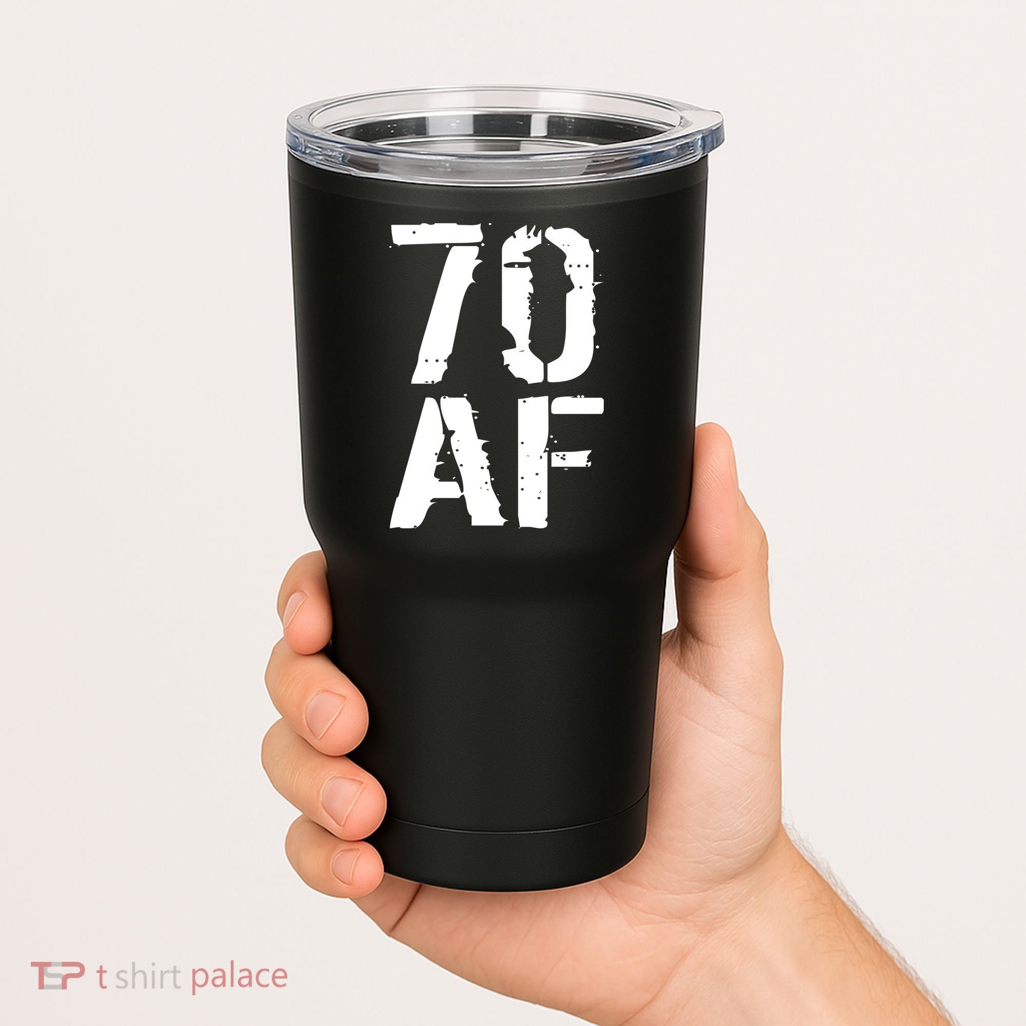 70 AF 70th Birthday Tumbler