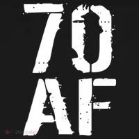 70 AF 70th Birthday Women's Tank Top thumb 5