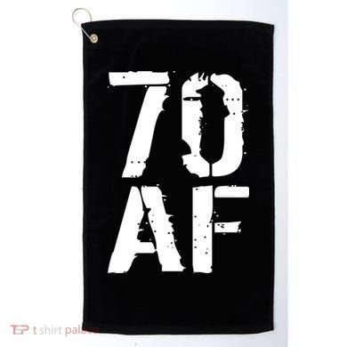 70 AF 70th Birthday Golf Towel