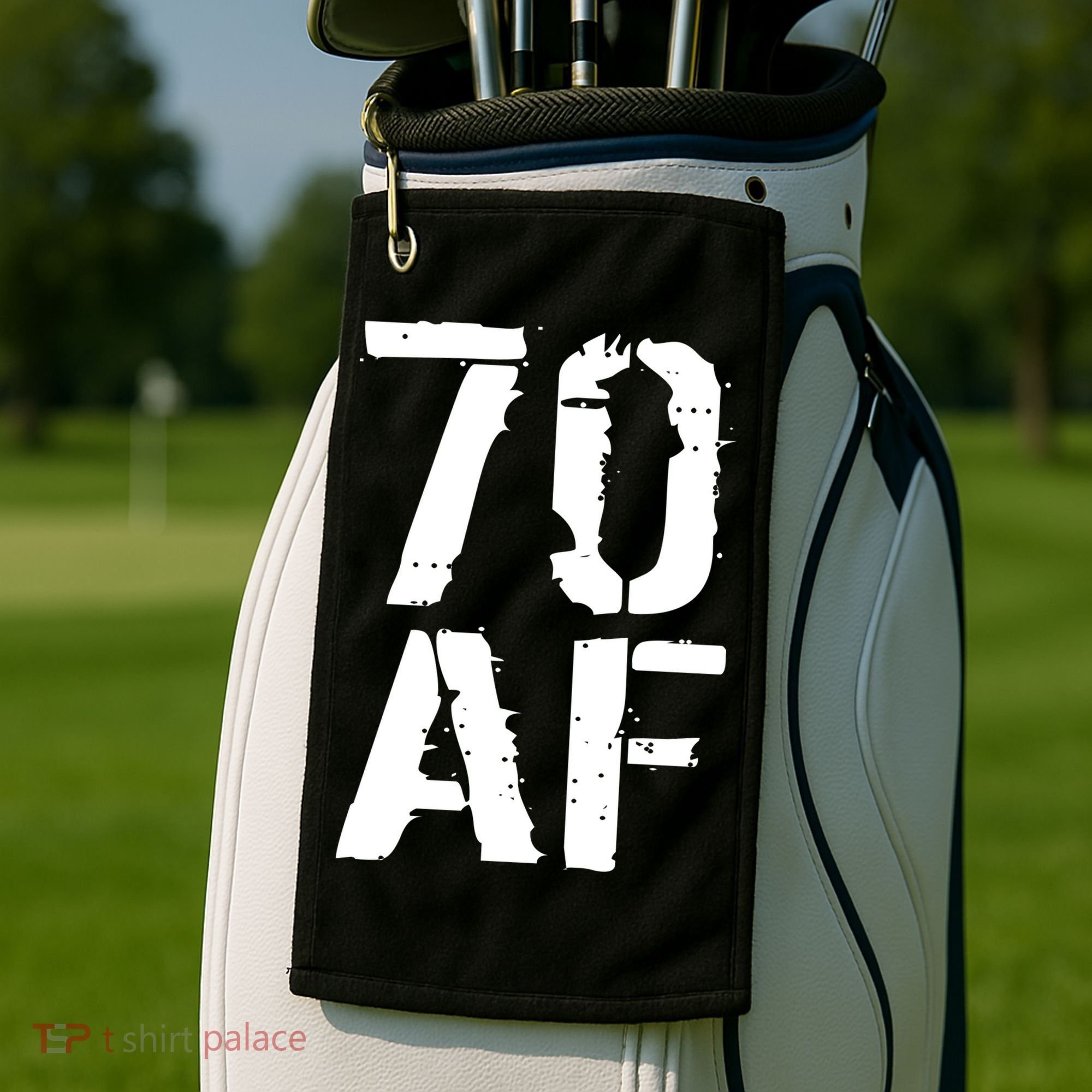 70 AF 70th Birthday Golf Towel