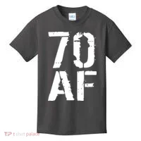 70 AF 70th Birthday Kids T-Shirt thumb 0