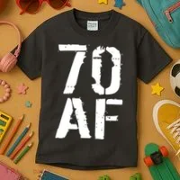 70 AF 70th Birthday Kids T-Shirt thumb 3