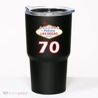 70 Years Old In Vegas 70th Birthday Tumbler thumb 0