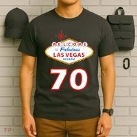 70 Years Old In Vegas 70th Birthday T-Shirt thumb 6