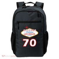 70 Years Old In Vegas 70th Birthday Backpack thumb 0