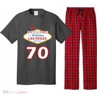 70 Years Old In Vegas 70th Birthday Pajama Set thumb 0