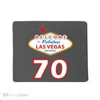 70 Years Old In Vegas 70th Birthday Mousepad thumb 0