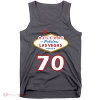 70 Years Old In Vegas 70th Birthday Tank Top thumb 0