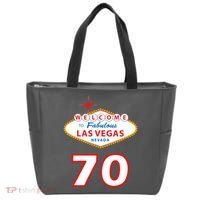 70 Years Old In Vegas 70th Birthday Tote Bag thumb 0
